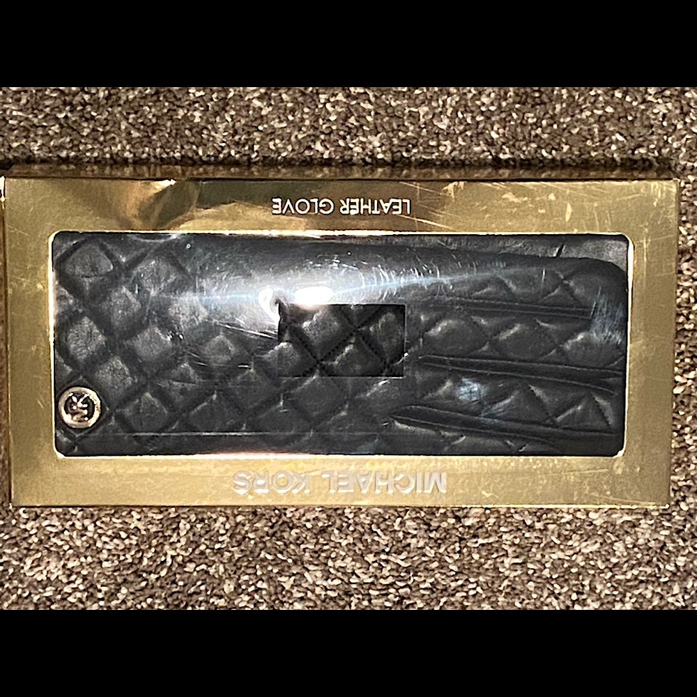 Michael Kors womens leather gloves